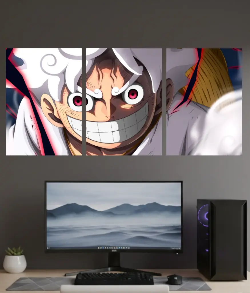 Luffy's Gear 5 || Split Poster