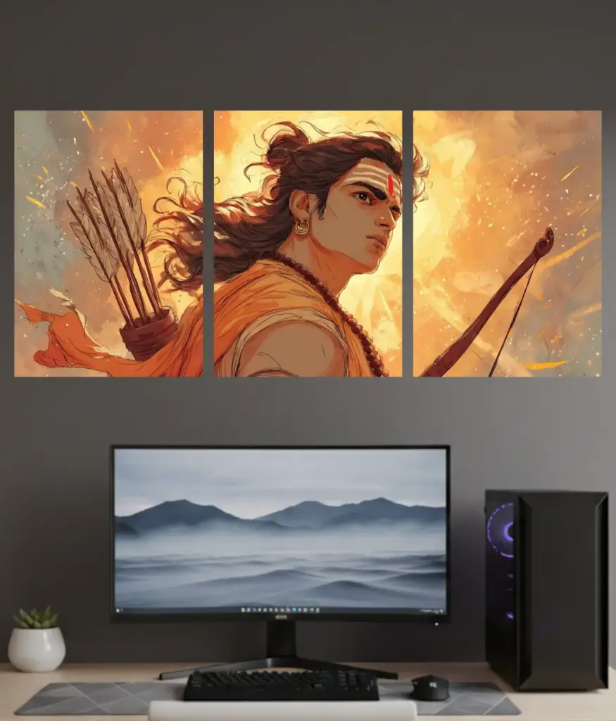 Shri Ram Split Poster