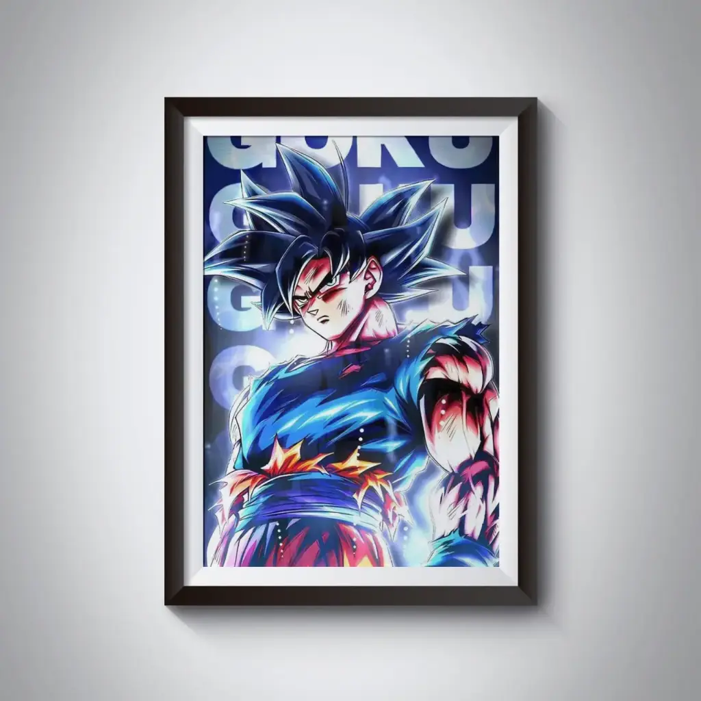 Goku Ultra instinct poster