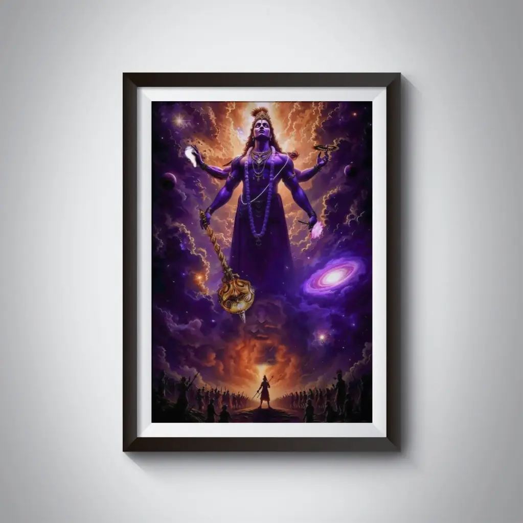 God Vishnu Poster