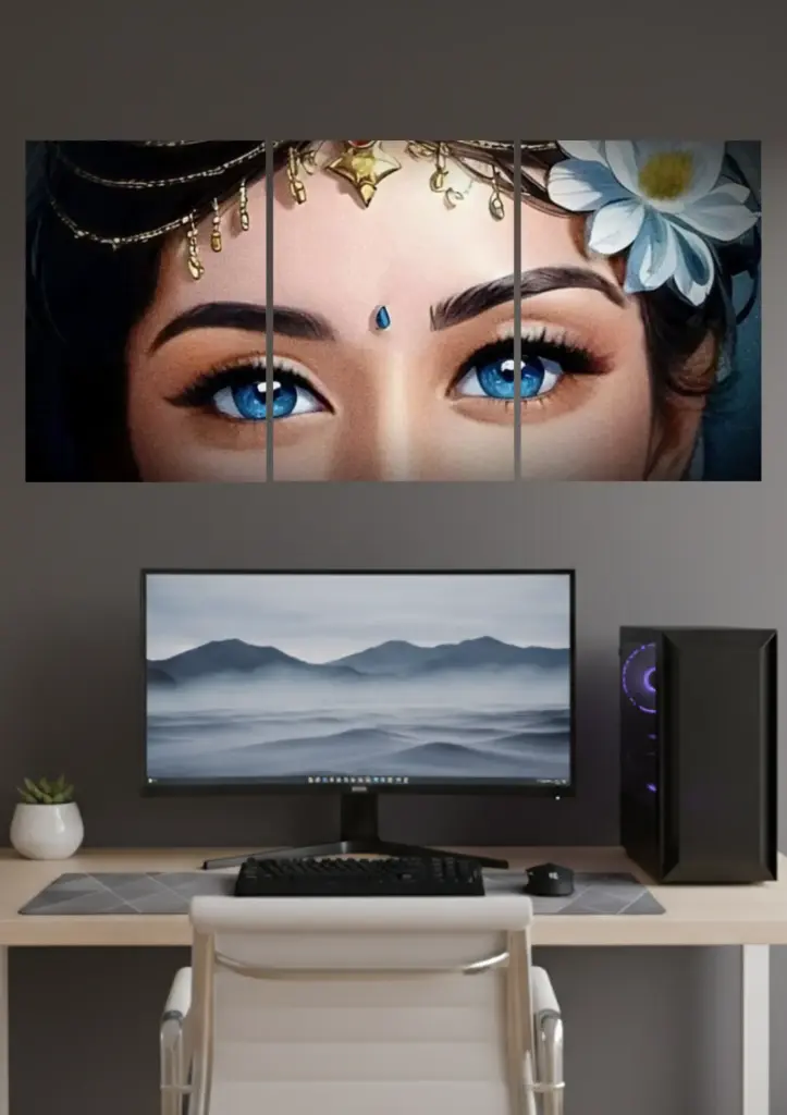 Radha Rani Eyes || Split Poster