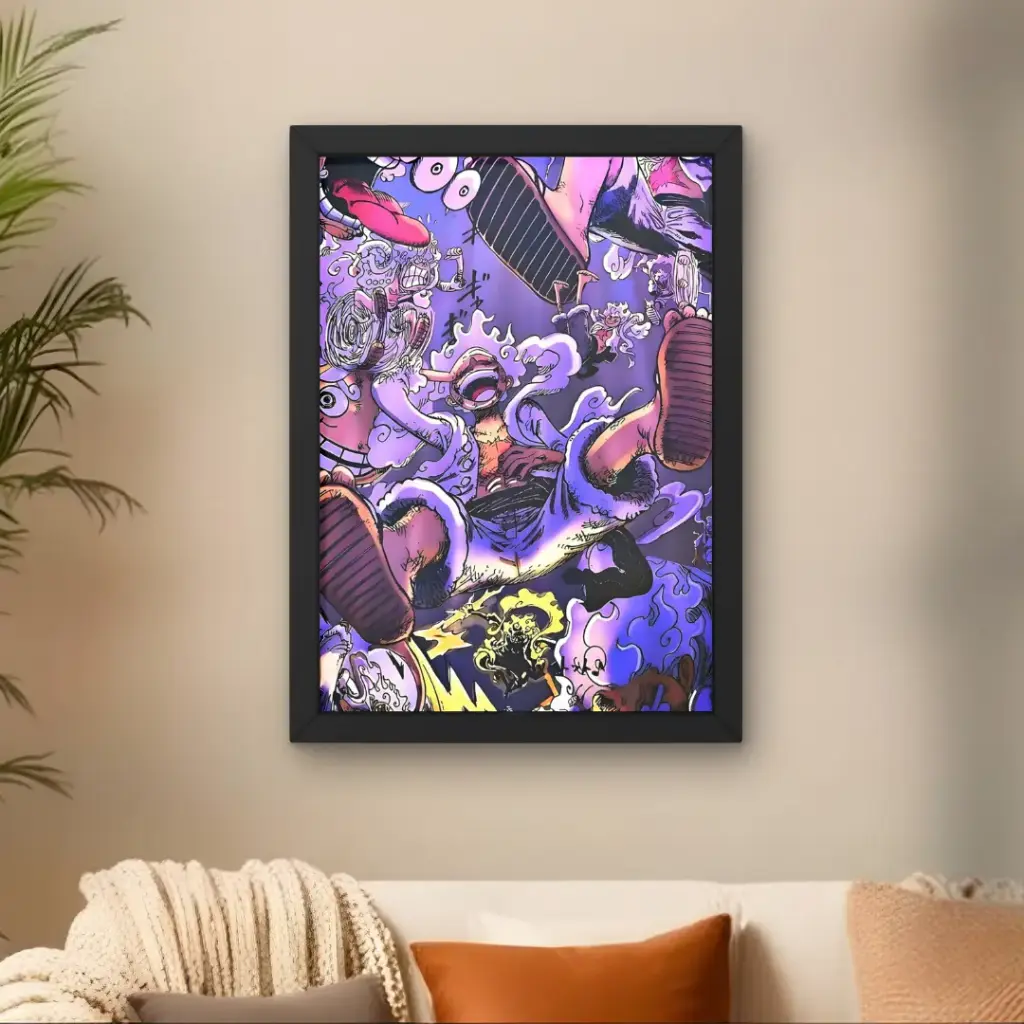 Luffy's Gear 5th Madness Poster