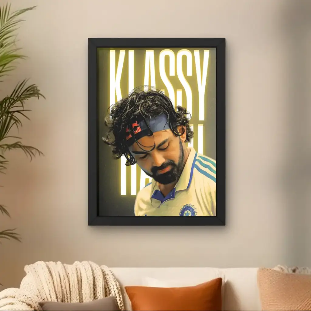 Klassy KL Rahul Poster
