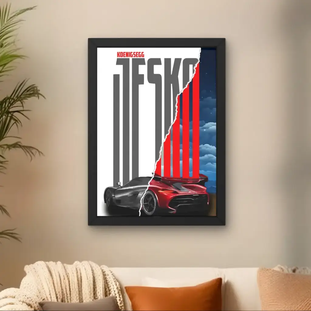 Koenigsegg Jesko Poster