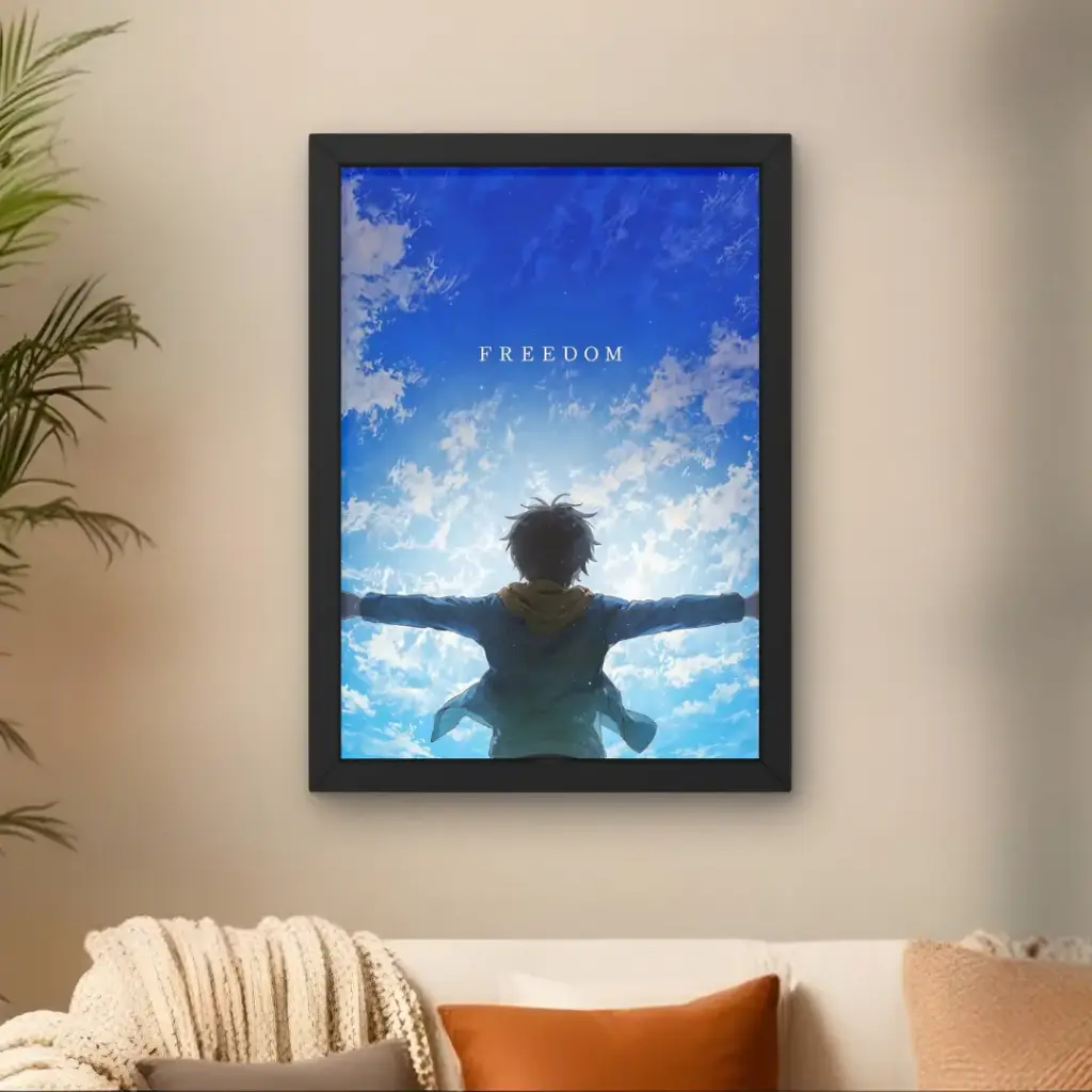 Eren Yeager Freedom Poster