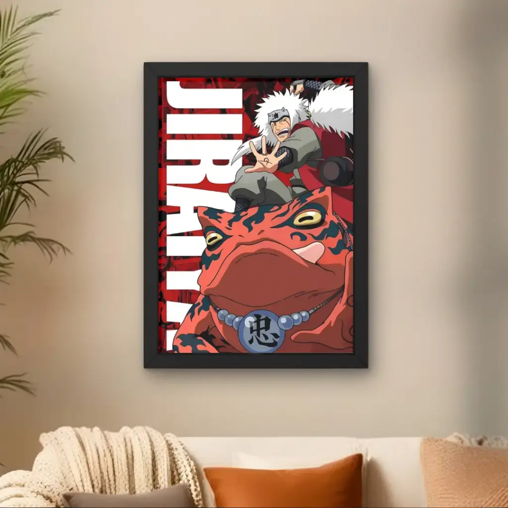 Jiraya The Toad Sage Poster