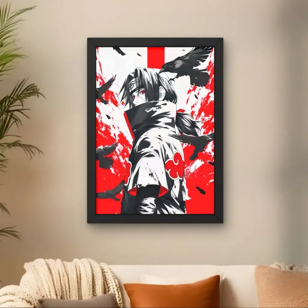 Ithaci Uchiha Crows Poster