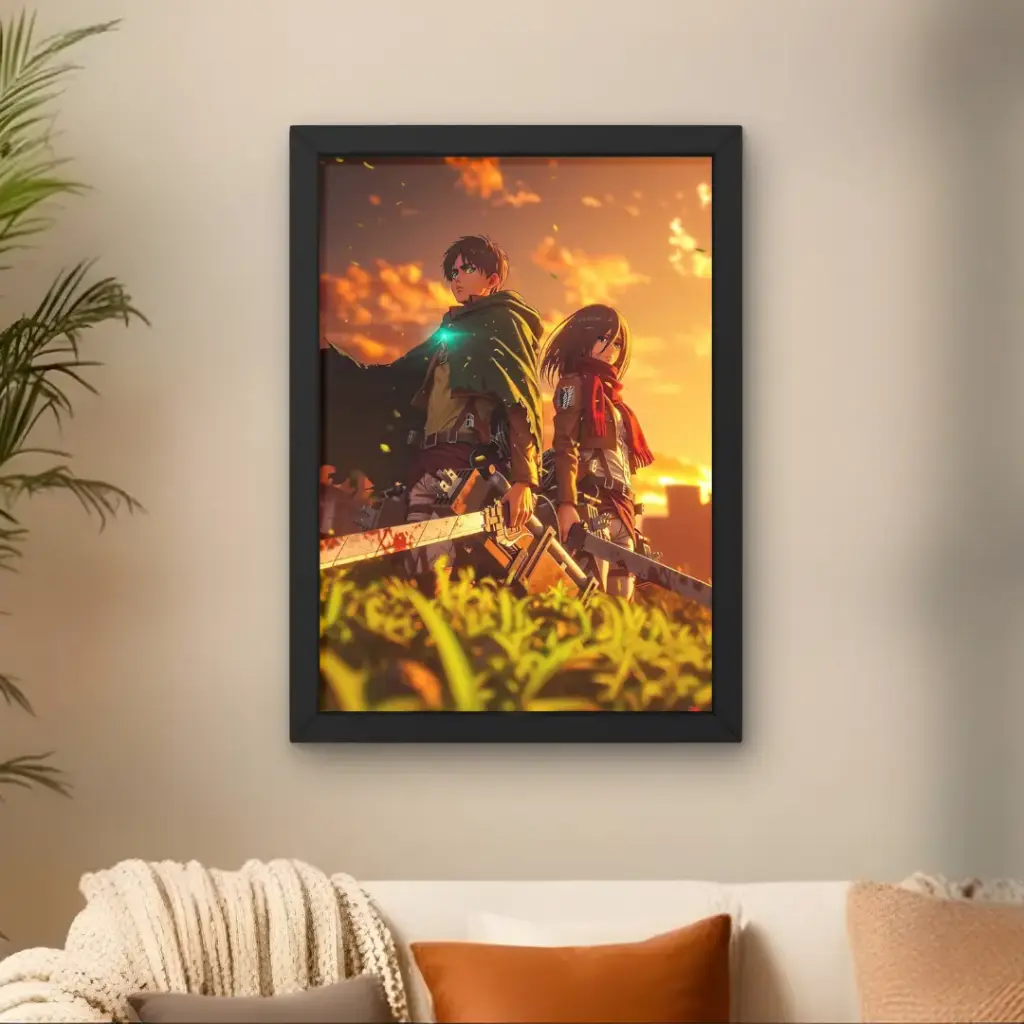 Eren x Mikasa Poster