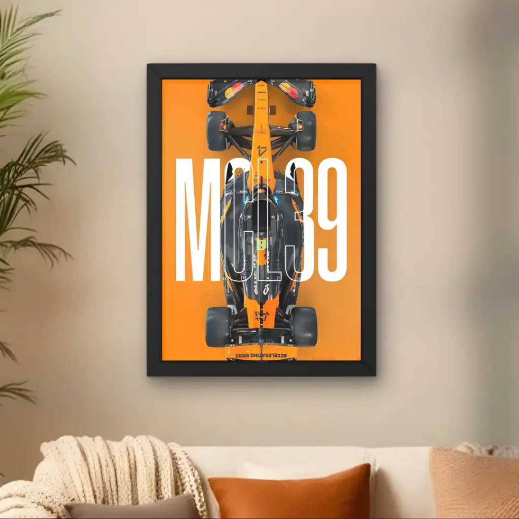 McLaren 39 F1 Poster
