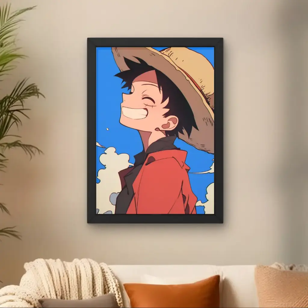 Luffy's Smile Art Poster #2
