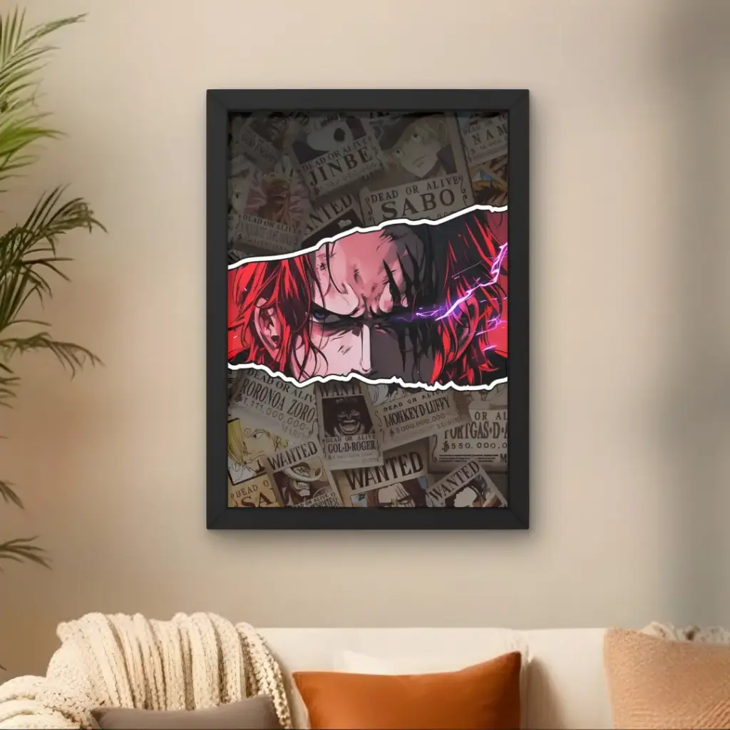 Red Haired Shanks Poster