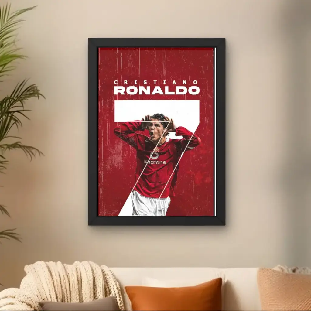 Cristiano Ronaldo No.7 Poster