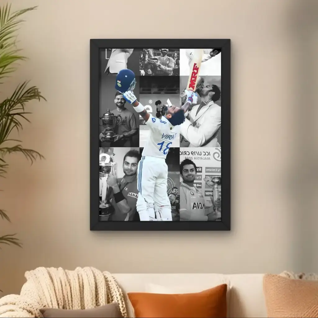 Virat Kohli Collage Poster
