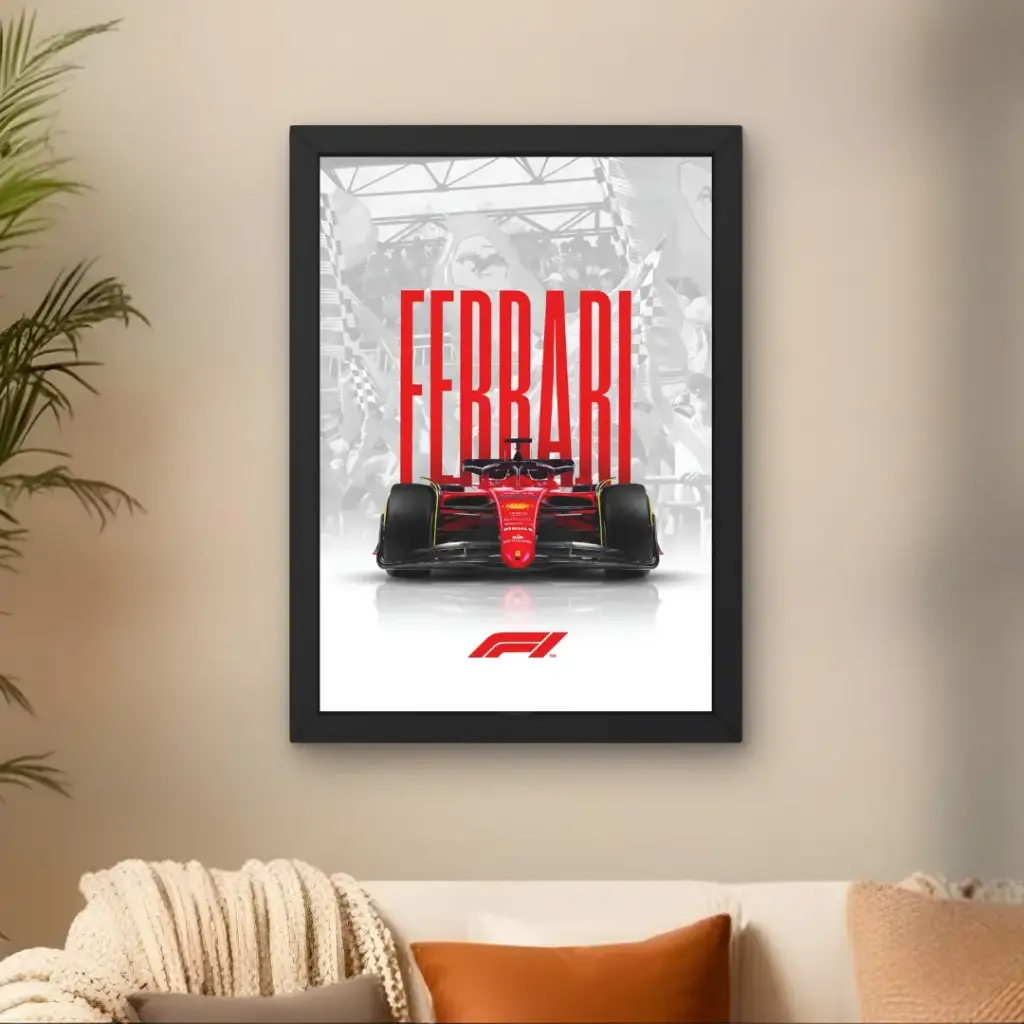 Ferrari F1 Poster