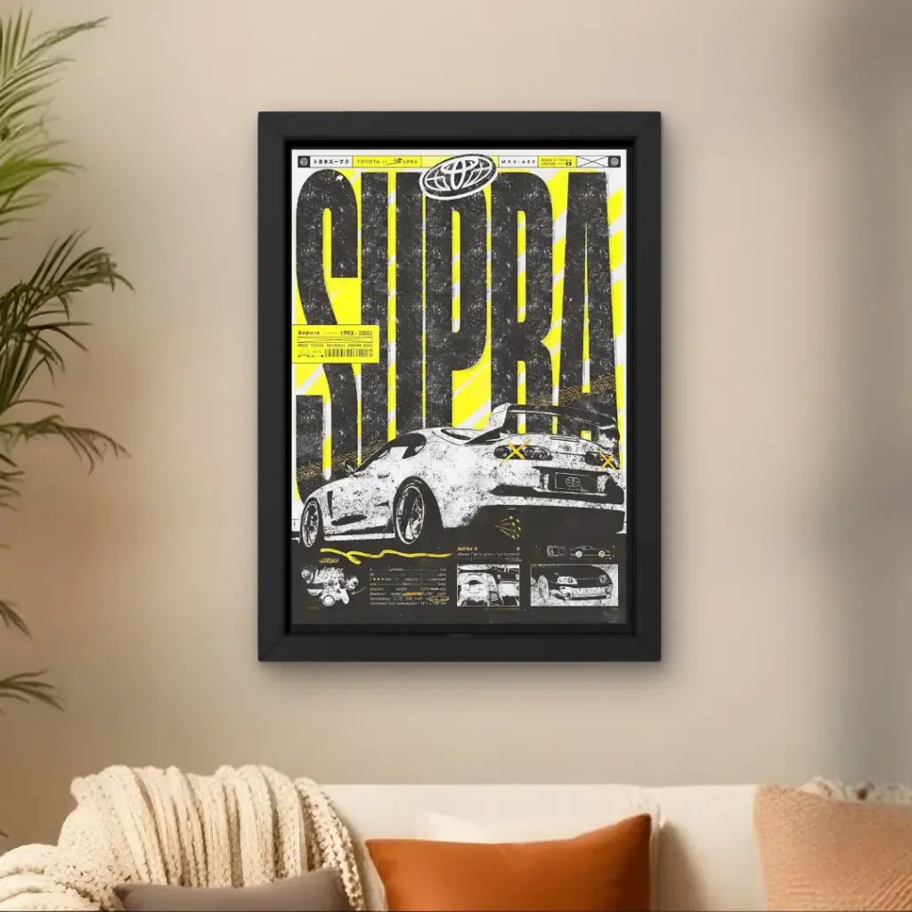 Toyota Supra Poster