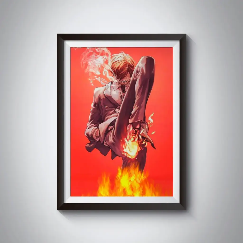Sanji Diable Jambe poster