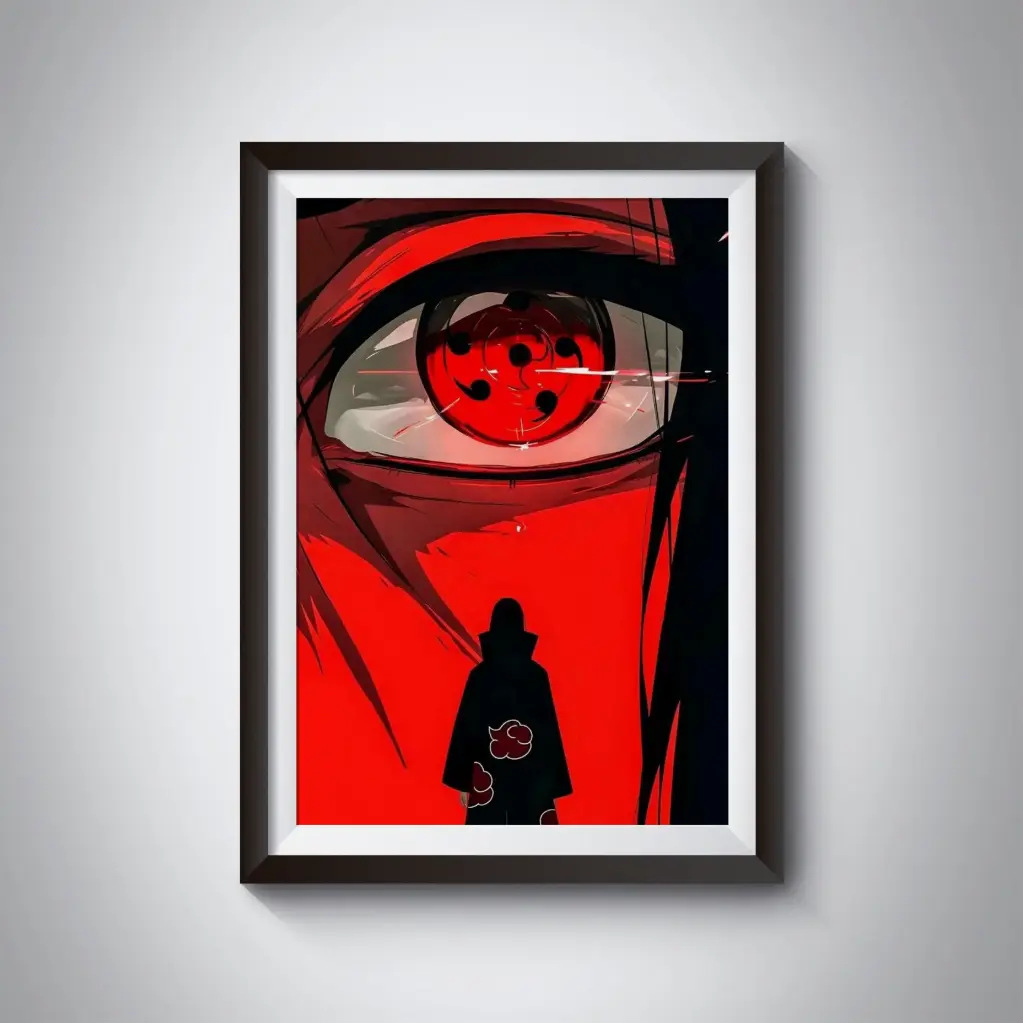 Itachi Uchiha Sharingan poster