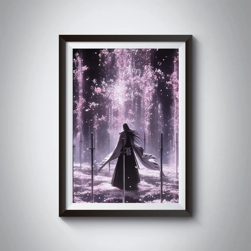 Byakuya Kuchiki Bankai poster
