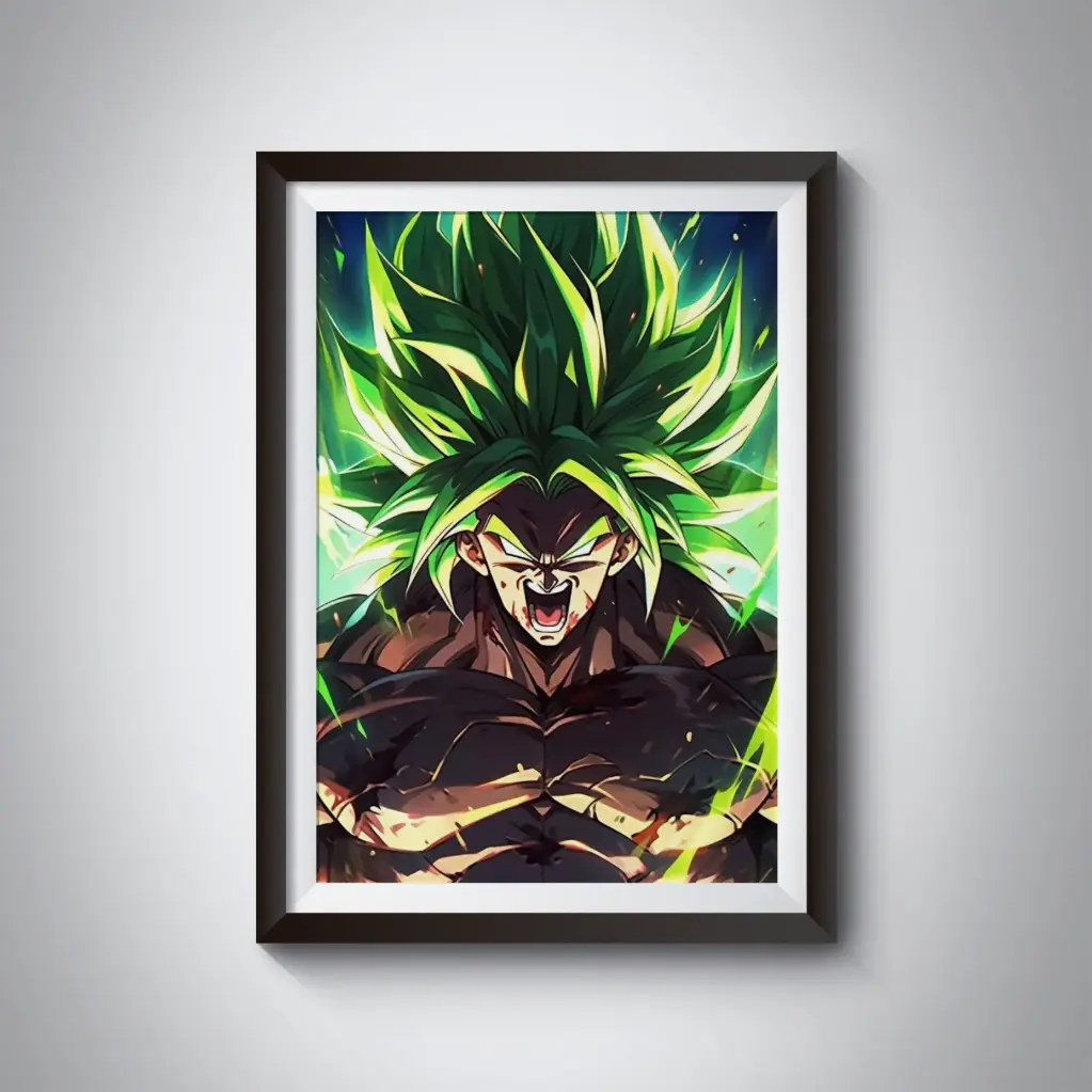 Super Saiyan Broly poster