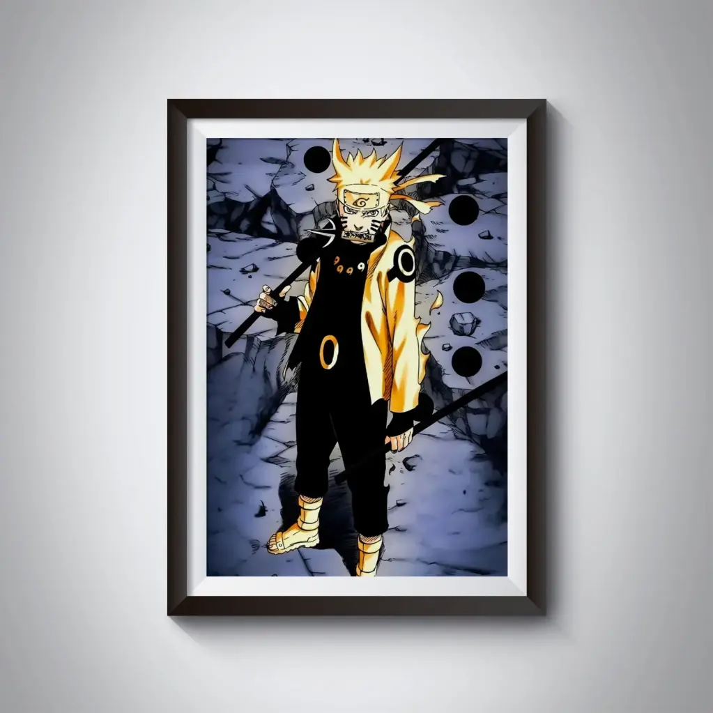 Naruto six path sage poster