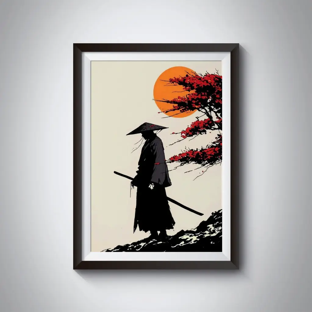 Vagabond samurai poster