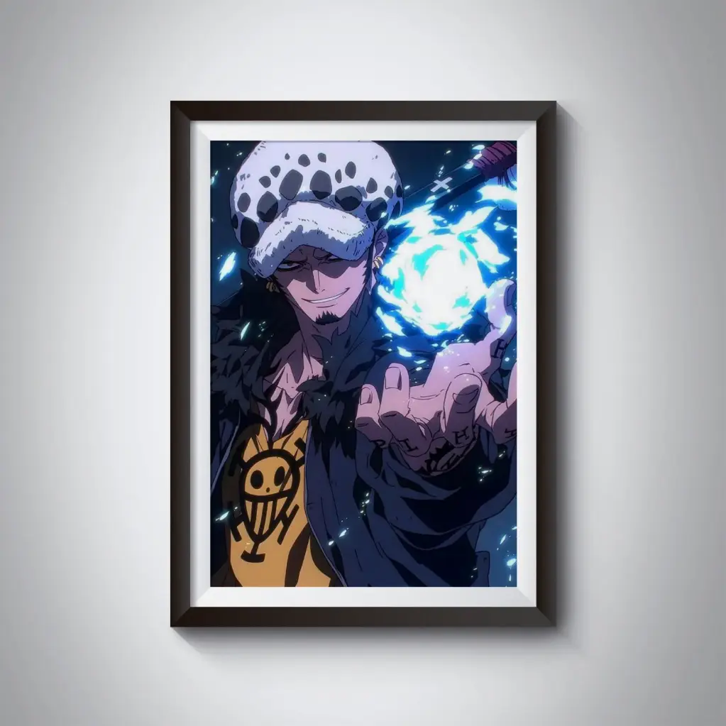 Trafalgar D. Water Law poster