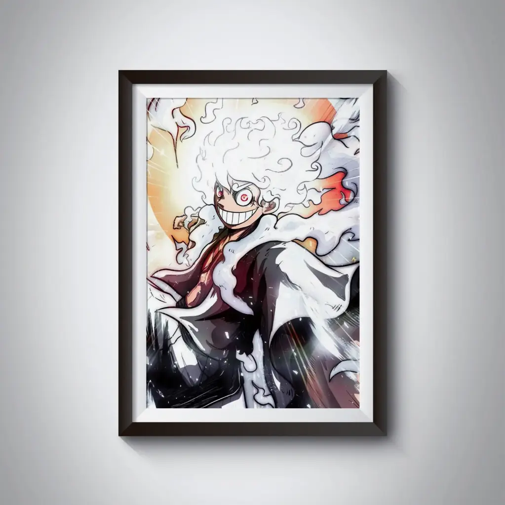 Luffy's Gear 5 poster